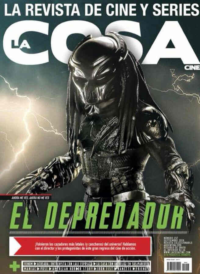 LA COSA CINE magazine side cover Issue 257   September 2018